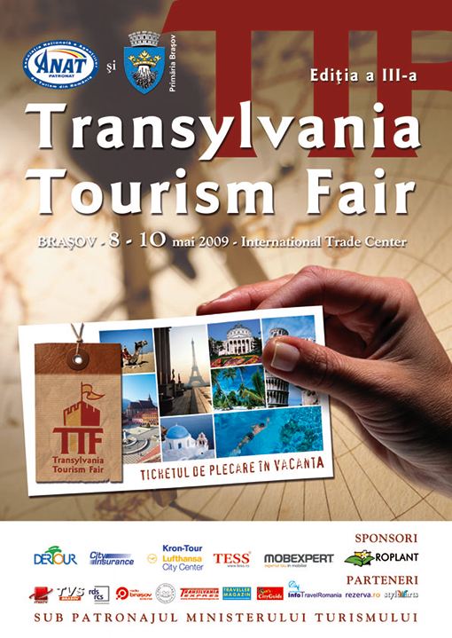 TARG TURISM BRASOV MAI 2009, EDITIA A 3 - A ; TRANSYLVANIA TOURISM FAIR